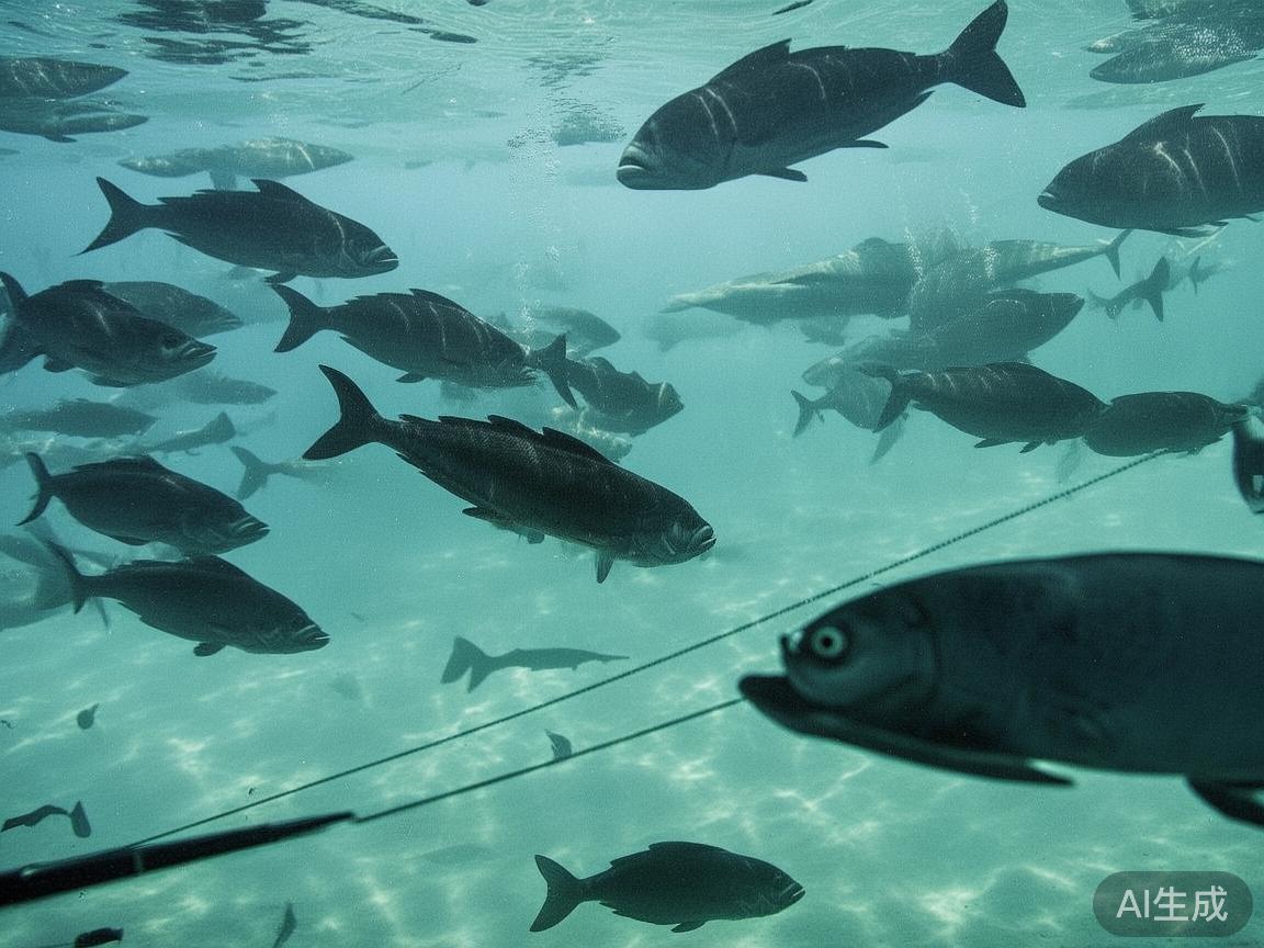 观察鱼类的运动轨迹
不同的鱼类具有不同的速度和路
