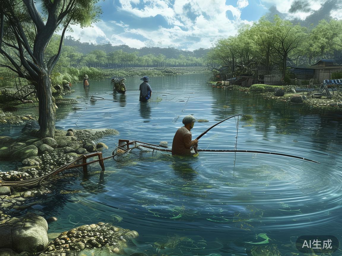 许多捕鱼游戏依赖于后台数据算法和弹幕控制系统，若程