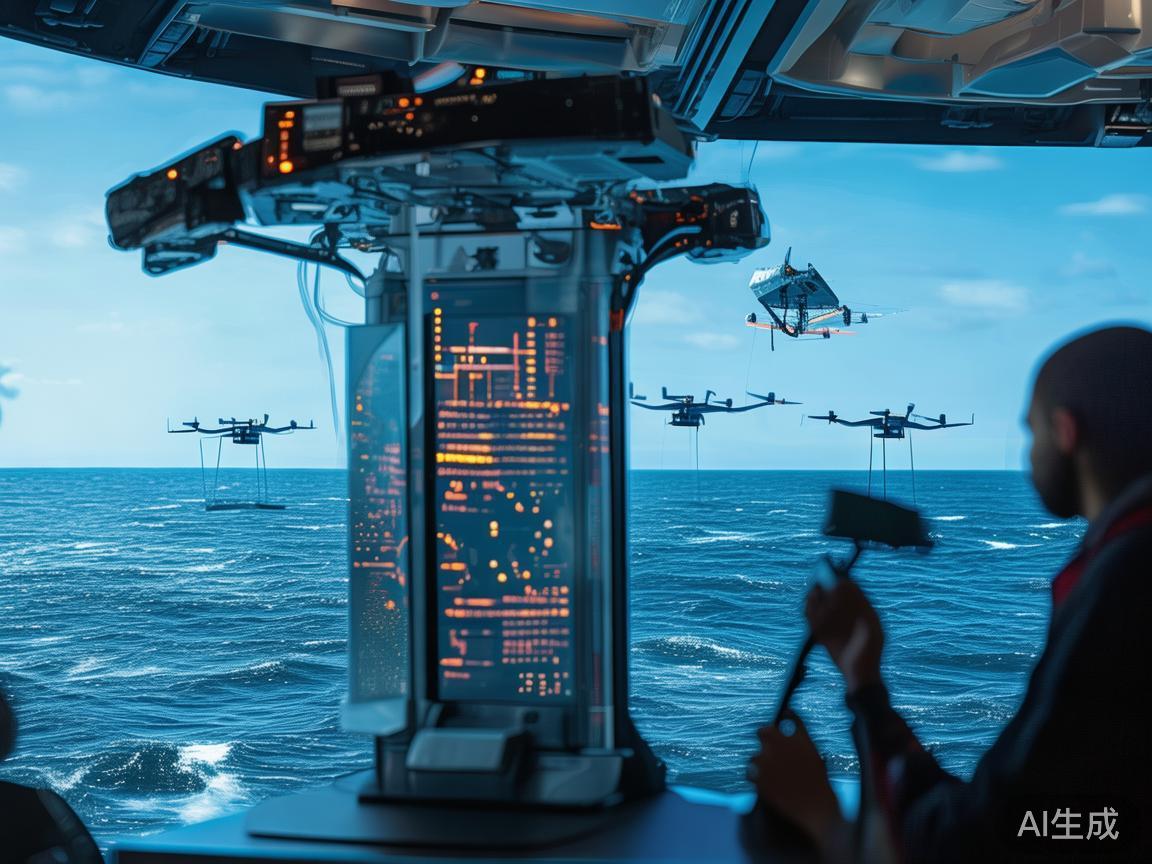 实时监控与数据分析
通过在关键海域部署传感器、无